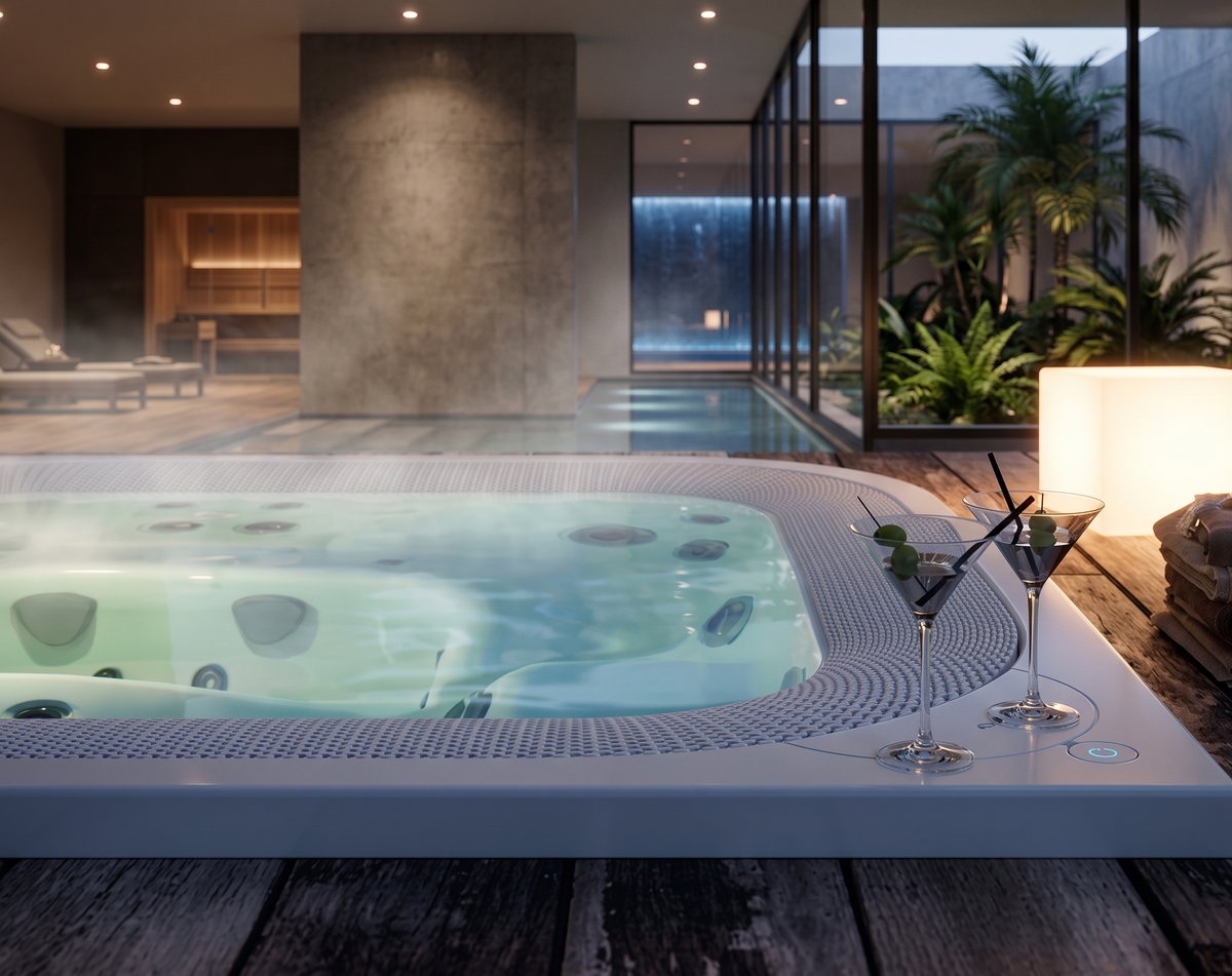 miljøbillede indendørs spa wellness