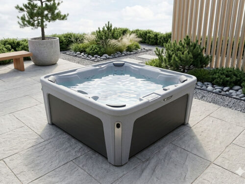 Billigt udendørs spa