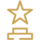 Stjerne guld ikon