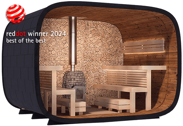 Round Cube Single Sauna