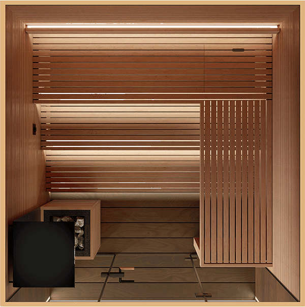 Auroom Aurea udendørs saunakabine